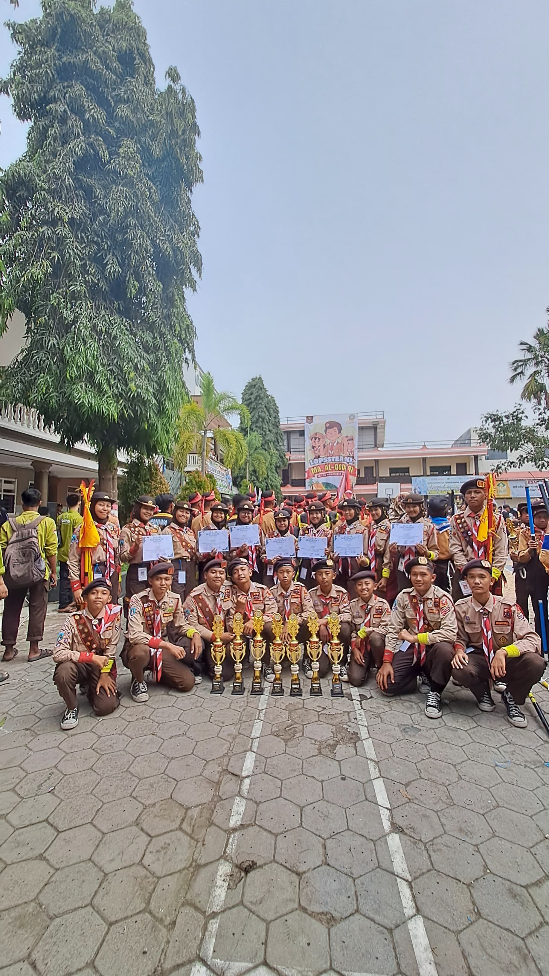 MTsN 2 Bondowoso Borong Juara di Lomba Pramuka Penggalang LOPSTER XI di MA Al-Qodiri Jember